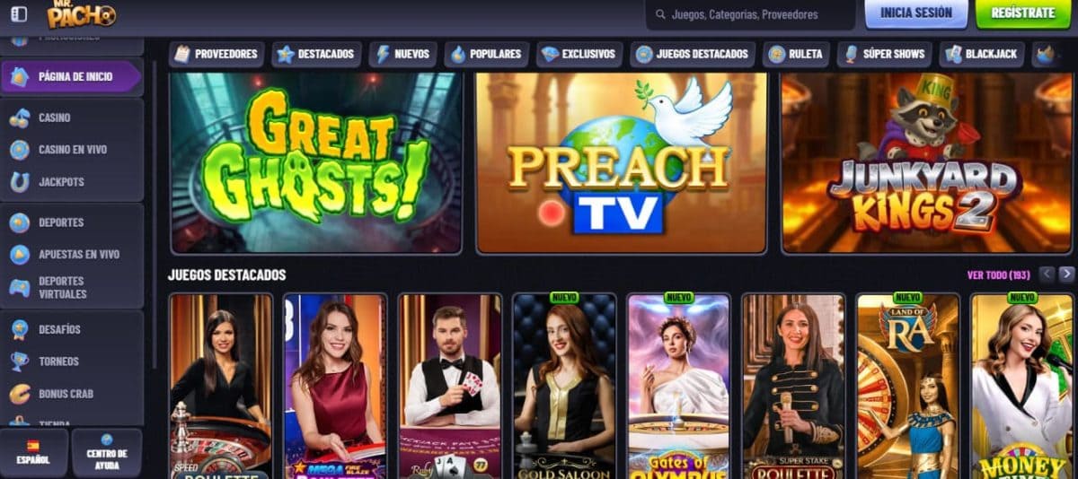 Mr Pacho Casino 2026: bono, juegos y pagos en España image 2